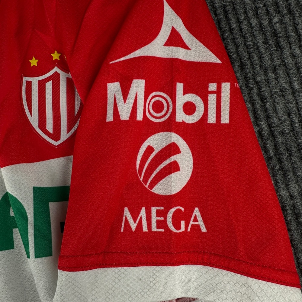 Pirma Club Necaxa Home Jersey Red White Liga MX Soccer Shirt Men L #18 Gutiérrez - Picture 8 of 11